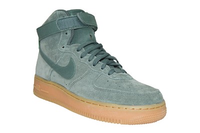nike air force samt grün